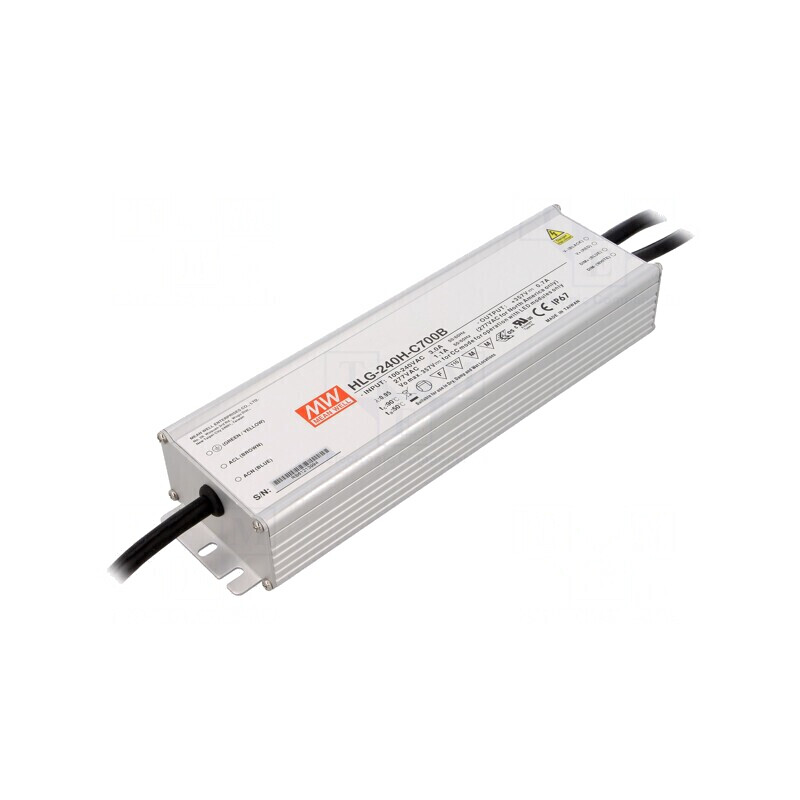 Alimentator LED 250W 700mA 90-305VAC | Electronic-mag.ro | Componente Electronice