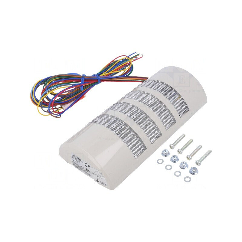 Coloană de Semnalizare LED 24V IP54 WEP-402FB-RYGB | Electronic-mag.ro | Componente Electronice