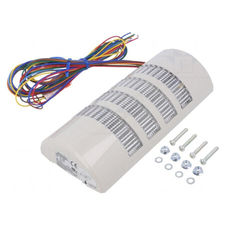 Coloană de Semnalizare LED 24V IP54 WEP-402FB-RYGB | Electronic-mag.ro | Componente Electronice