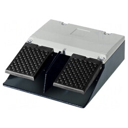 Comutator de Picior IP65 SPST-NO/SPST-NC x2 | Electronic-mag.ro | Componente Electronice