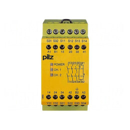 Releu de Siguranță PNOZ X3 110V AC 24V DC | Electronic-mag.ro | Componente Electronice
