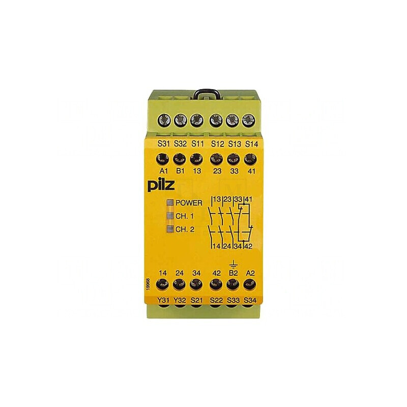 Releu de Siguranță PNOZ X3 110V AC 24V DC | Electronic-mag.ro | Componente Electronice