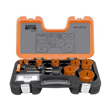 Set carote pentru găurit lemn 9 buc. | Electronic-mag.ro | Componente Electronice