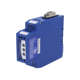 Convertor Industrial RS232/RS422/RS485 pentru Șină DIN 10-30VDC | Electronic-mag.ro | Componente Electronice