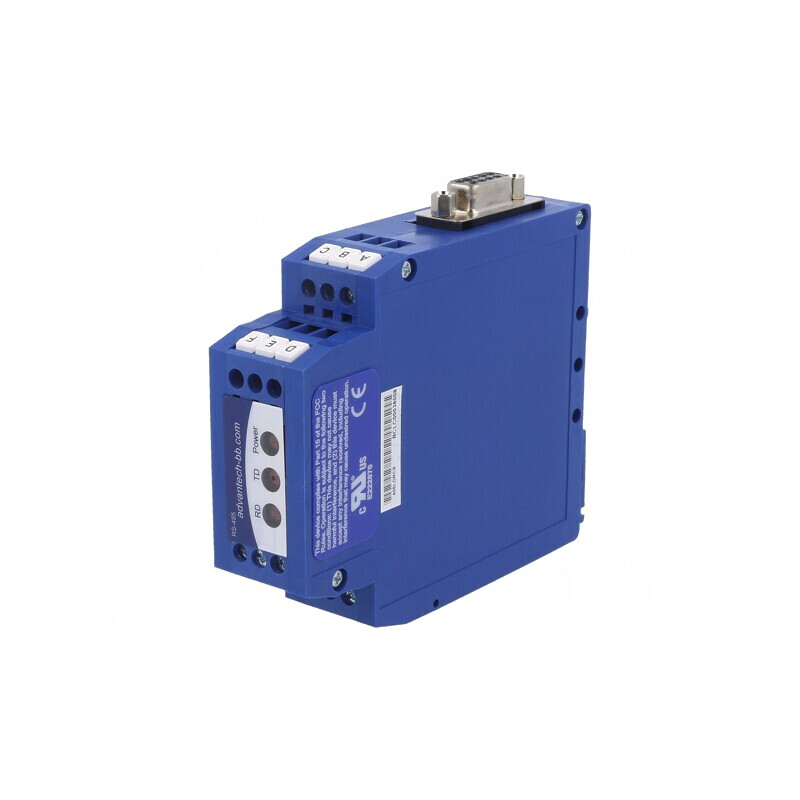 Convertor Industrial RS232/RS422/RS485 pentru Șină DIN 10-30VDC | Electronic-mag.ro | Componente Electronice