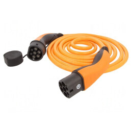 Cablu eMobility 440V 11kW IP55 Tip 2 5m 20A | Electronic-mag.ro | Componente Electronice