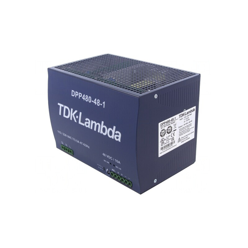 Alimentator Pulsatoriu DIN 480W 48V 10A | Electronic-mag.ro | Componente Electronice