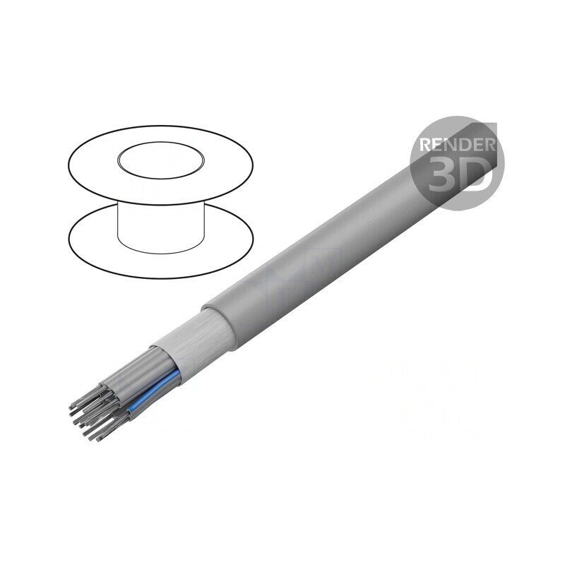 Cablu Bandă Rotund 1,27mm 16x28AWG Gri PVC | Electronic-mag.ro | Componente Electronice Cablu Bandă Rotund 1,27mm 16x28AWG Gri PVC | Electronic-mag.ro | Componente Electronice