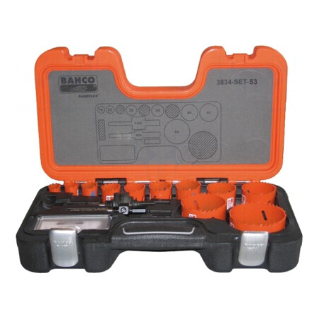 Set carote pentru găurit 13 bucăți în valijoară | Electronic-mag.ro | Componente Electronice