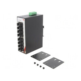 Switch Ethernet 16 Porturi neadministrabil 12-48VDC ETU-1600 | Electronic-mag.ro | Componente Electronice