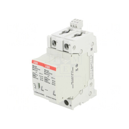 Limitator de Supratensiuni Tip 1, 2 Poli, 80kA | Electronic-mag.ro | Componente Electronice