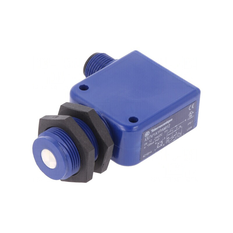 Senzor Ultrasunete PNP NO M18 0-0.5m | Electronic-mag.ro | Componente Electronice