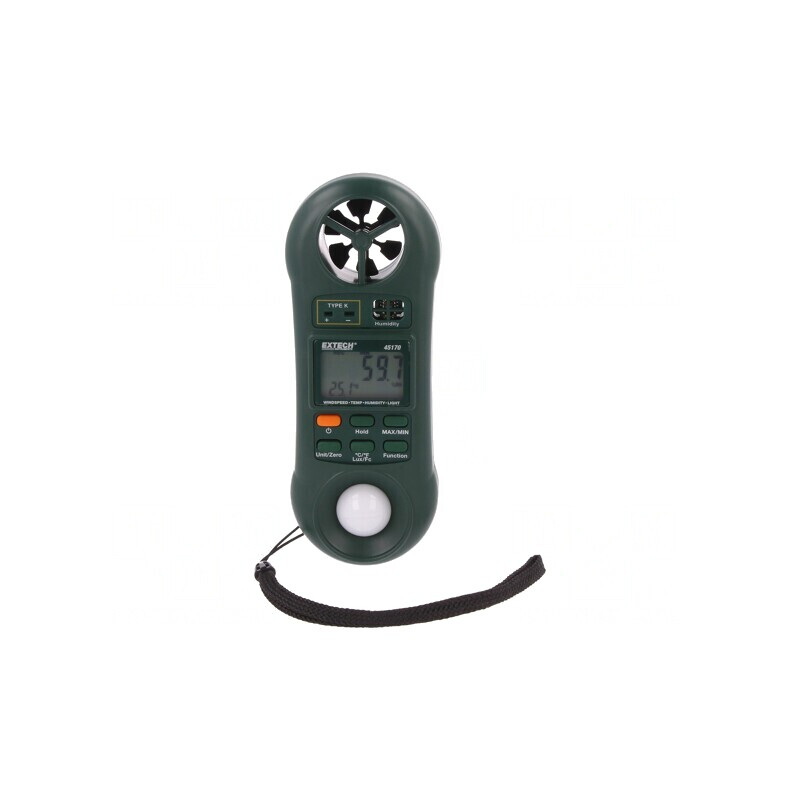 Termoanemometru Digital cu Umiditate și Temperatură 0-50°C 10-95%RH | Electronic-mag.ro | Componente Electronice