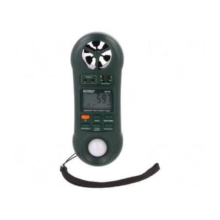 Termoanemometru Digital cu Umiditate și Temperatură 0-50°C 10-95%RH | Electronic-mag.ro | Componente Electronice