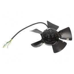 Ventilator: AC | axial | 230/400VAC | Ø250x85mm | 1685m3/h | 72dBA | IP44 | A2D250-AA02-02