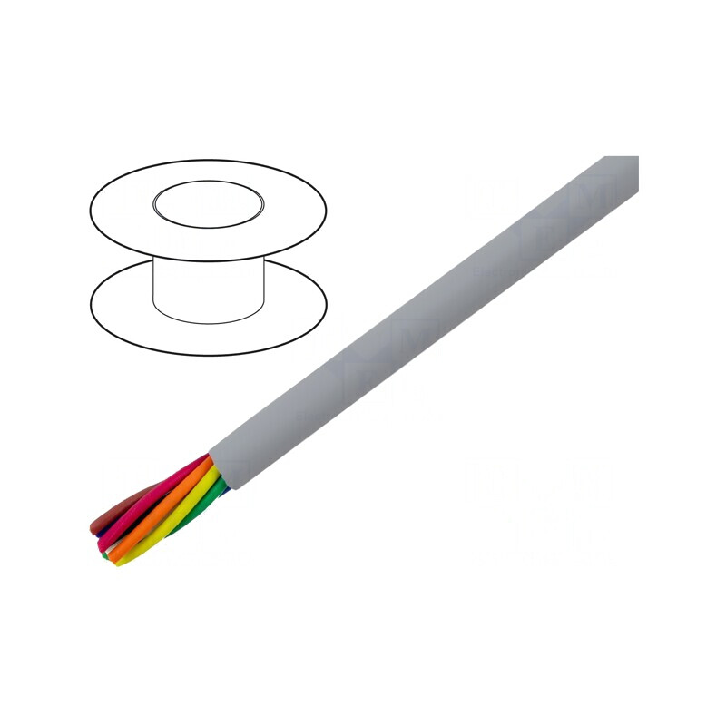 Cablu EcoCable Mini neecranat 30,5m 300V | Electronic-mag.ro | Componente Electronice
