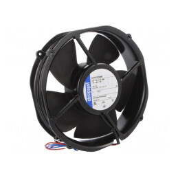 Ventilator axial DC 24V Ø197mm 940m3/h