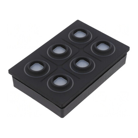 Tastatură LED Plastic Rcontact | Electronic-mag.ro | Componente Electronice