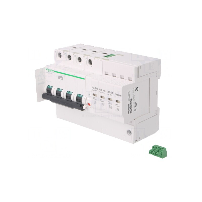 Limitator de Supratensiuni Tip 2 3 Poli pentru Șină DIN | Electronic-mag.ro | Componente Electronice Limitator de Supratensiuni Tip 2 3 Poli pentru Șină DIN | Electronic-mag.ro | Componente Electronice