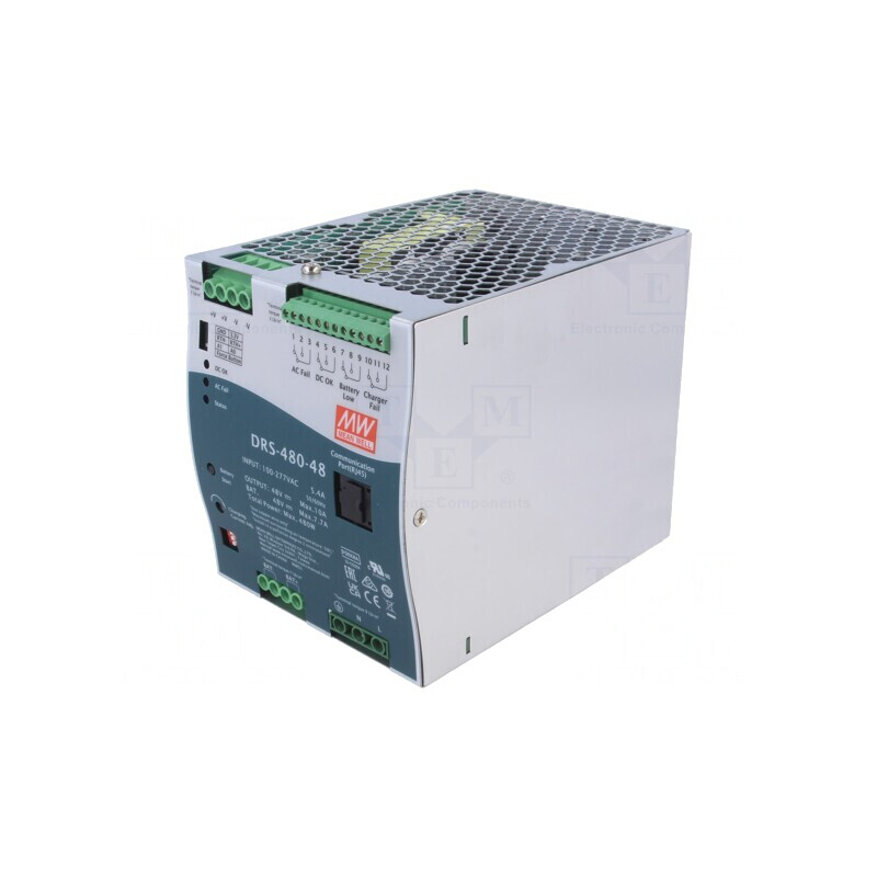 Alimentator DIN 480W 48V 7.7A | Electronic-mag.ro | Componente Electronice