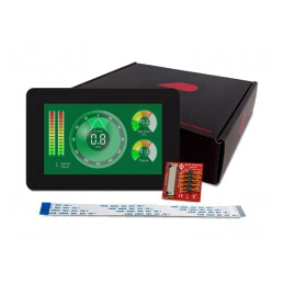 Afișaj TFT 7" 800x480 LED 32kBRAM 192kBFLASH 446cd/m2 | Electronic-mag.ro | Componente Electronice