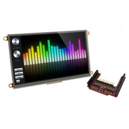 Afişaj TFT 7" 800x480 pentru uLCD-70DT-AR | Electronic-mag.ro | Componente Electronice