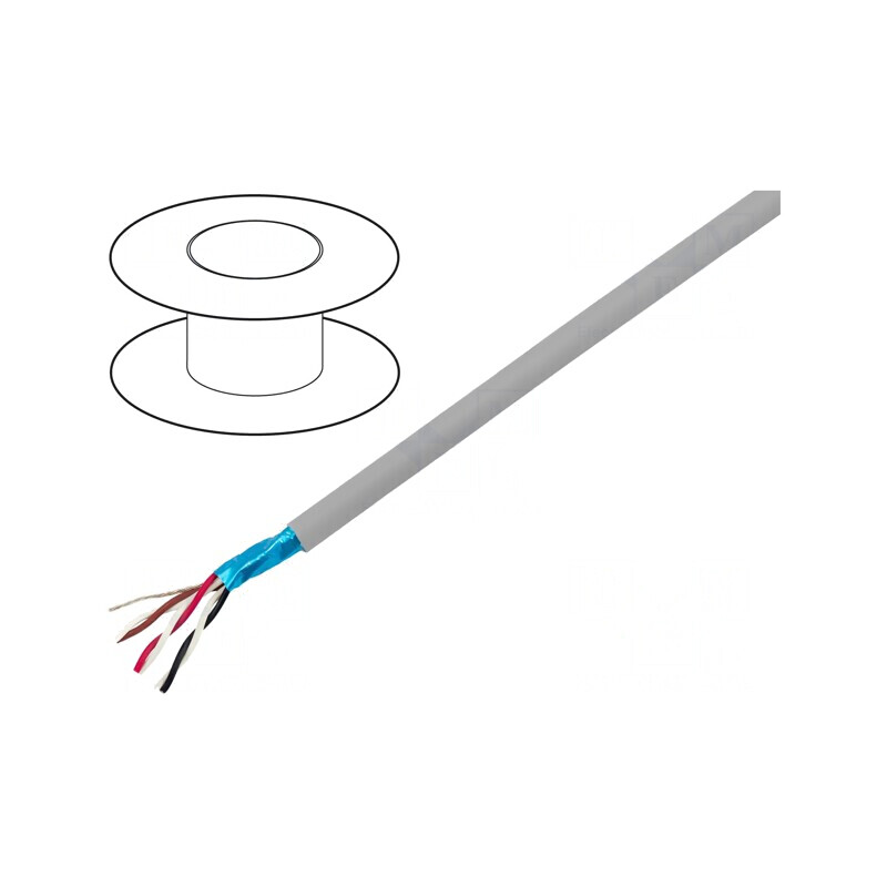 Cablu EcoCable Mini 3x2x28AWG Gri Închis | Electronic-mag.ro | Componente Electronice Cablu EcoCable Mini 3x2x28AWG Gri Închis | Electronic-mag.ro | Componente Electronice