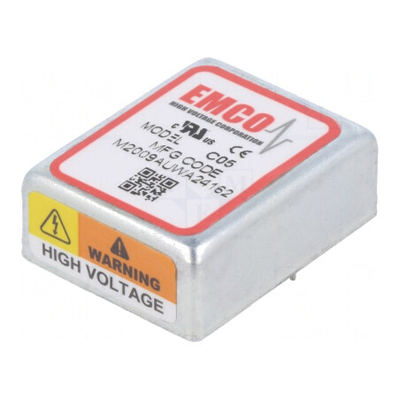 Convertor DC/DC 1W 11,5-16V la 0-500VDC 2mA | Electronic-mag.ro | Componente Electronice