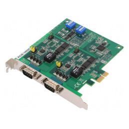 Placă cu ieșiri digitale izolate PCI, RS232/RS422/RS485, PCIE-1602C-AE