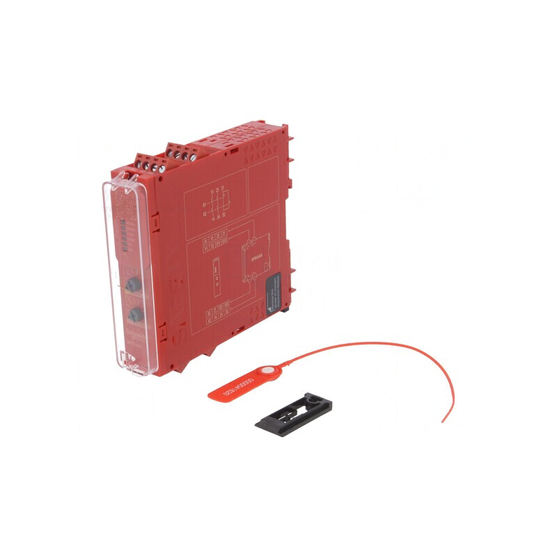 Releu Siguranță 24V AC/DC 2IN Șină DIN XPSUAK12AP | Electronic-mag.ro | Componente Electronice