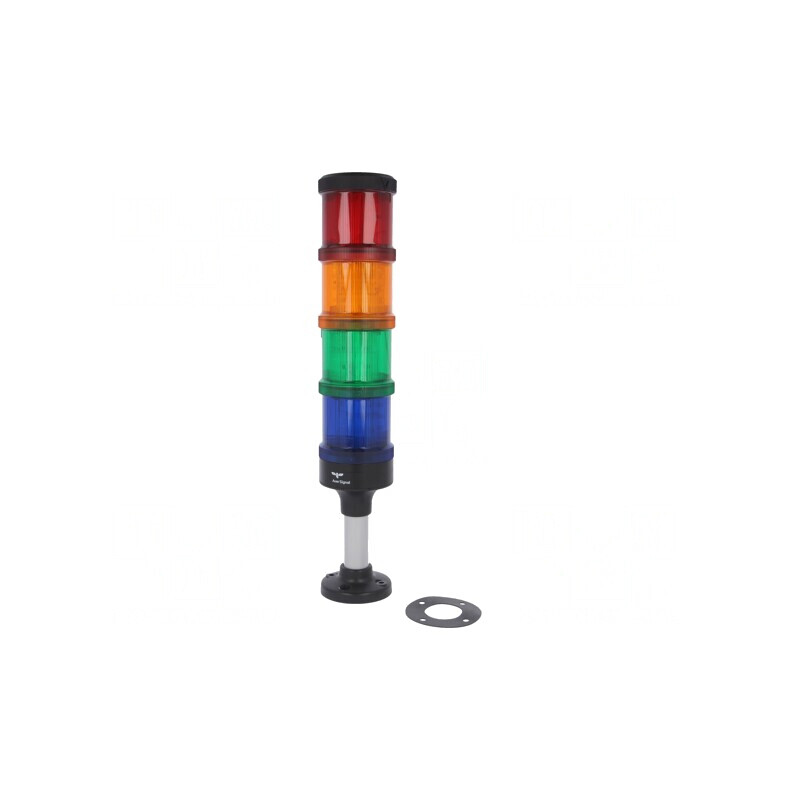Coloană de Semnalizare LED 24V IP66 ECO70-Q05 | Electronic-mag.ro | Componente Electronice