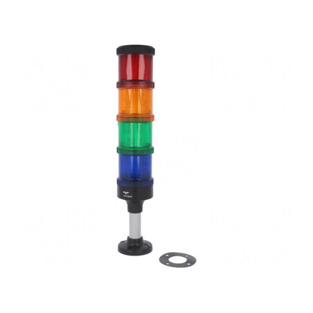 Coloană de Semnalizare LED 24V IP66 ECO70-Q05 | Electronic-mag.ro | Componente Electronice