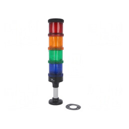 Coloană de Semnalizare LED 24V IP66 ECO70-Q05 | Electronic-mag.ro | Componente Electronice