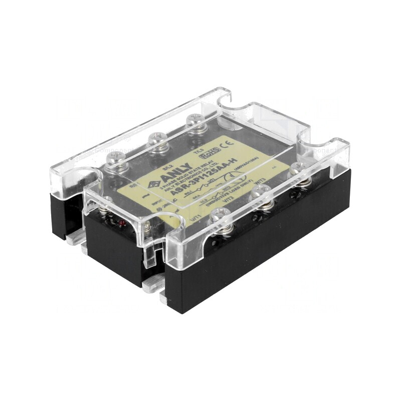 Releu Semiconductor 125A 3-fazat 48-480VAC | Electronic-mag.ro | Componente Electronice Releu Semiconductor 125A 3-fazat 48-480VAC | Electronic-mag.ro | Componente Electronice