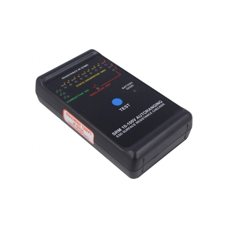 'Tester Rezistivitate Suprafață ESD 10kΩ-1TΩ' | Electronic-mag.ro | Componente Electronice