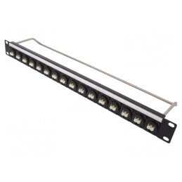 Conector: fibră optică | patch panel | RACK,simplex multimod (MM) | CP30180