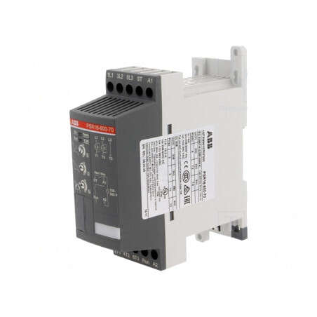 Softstart 208-600VAC pentru șină DIN 7,5kW 16A | Electronic-mag.ro | Componente Electronice