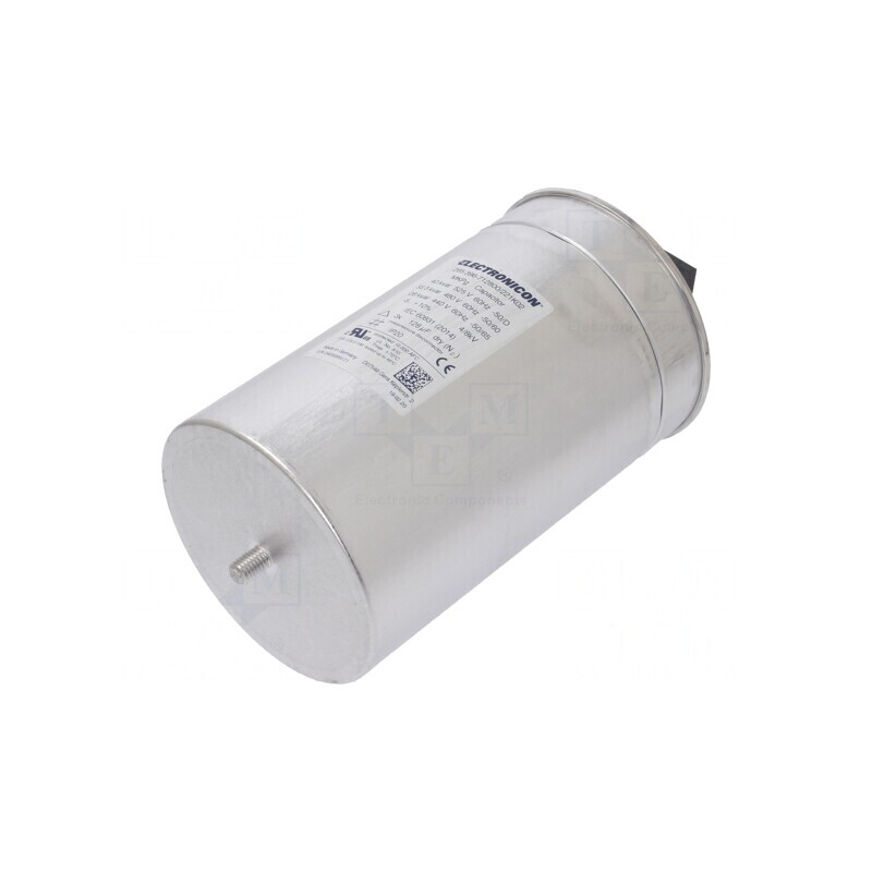 Condensator polipropilenă trifazat 525VAC 44A Ø136x230mm | Electronic-mag.ro | Componente Electronice