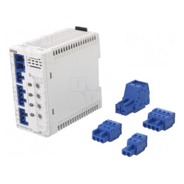 Întrerupător de Supracurent 24VDC 0.5A 4 Poli IP20 | Electronic-mag.ro | Componente Electronice