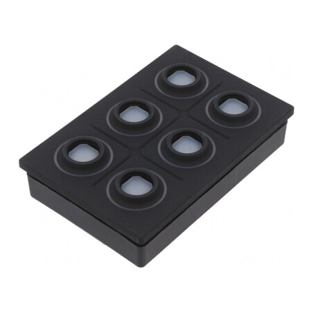 Tastatură LED Plastic Rcontact 10000mΩ | Electronic-mag.ro | Componente Electronice