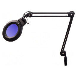 Lupă de Masă cu Iluminare ESD și UV LED 110-240V | Electronic-mag.ro | Componente Electronice