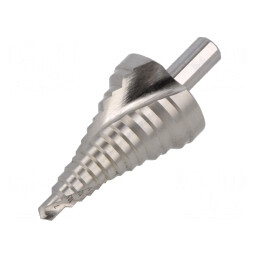 Burghiu trepte 6-40.5mm tablă subțire/plastic 10mm 13 pași | Electronic-mag.ro | Componente Electronice