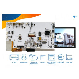 Afișaj TFT 7 inch 1024x600 LED