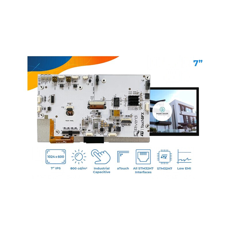 Afișaj TFT 7 inch 1024x600 LED | Electronic-mag.ro | Componente Electronice Afișaj TFT 7 inch 1024x600 LED | Electronic-mag.ro | Componente Electronice