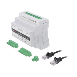 Intrare digitală 1 port 10-24VDC pentru şină DIN | Electronic-mag.ro | Componente Electronice