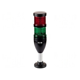 Coloană de semnalizare LED roşie/verde 24VDC | Electronic-mag.ro | Componente Electronice
