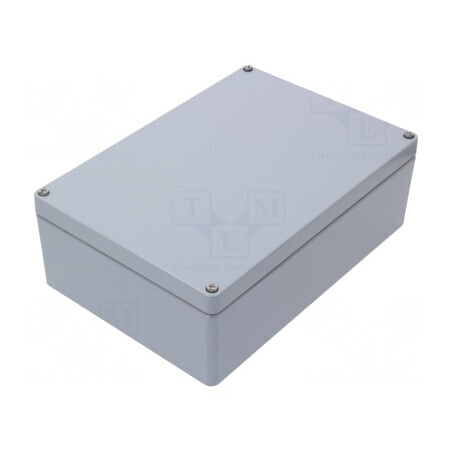 Carcasă Universală Aluminiu Gri 230x330x111mm | Electronic-mag.ro | Componente Electronice