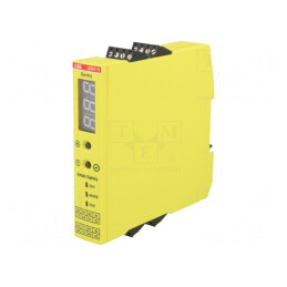 Releu de Siguranță SENTRY 24VDC pentru Șină DIN IP20 | Electronic-mag.ro | Componente Electronice