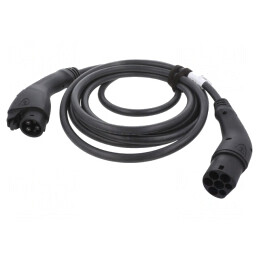 Cablu eMobility 250V 7,2kW IP44 Tip 1/Tip 2 5m 32A Monofazat