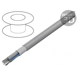 Cablu Bandă Rotund 1,27mm Cu 9x28AWG Neecranat | Electronic-mag.ro | Componente Electronice